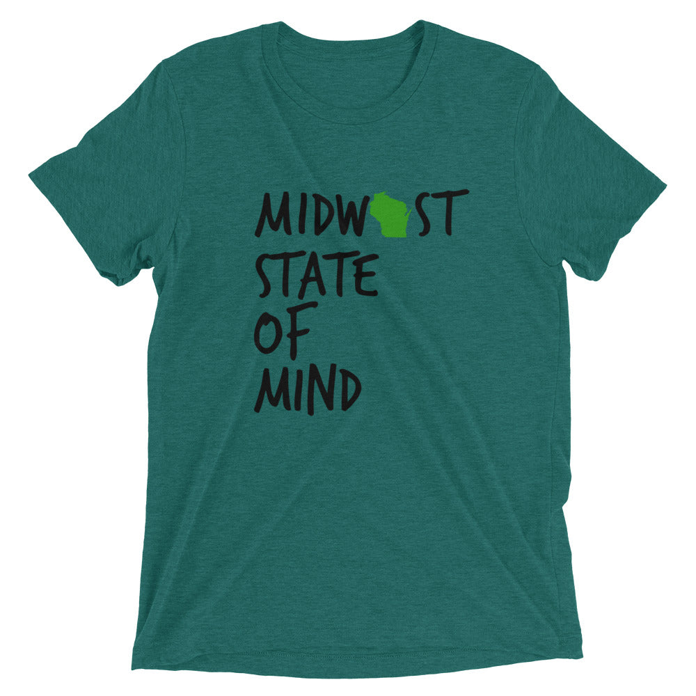 Midwest State of Mind™ Wisconsin Short sleeve t-shirt