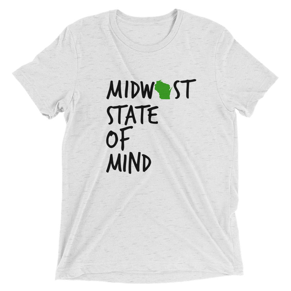 Midwest State of Mind™ Wisconsin Short sleeve t-shirt