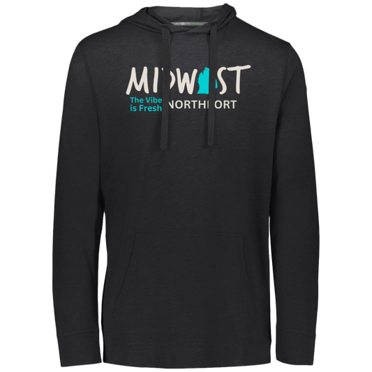 Midwest The Vibe is Fresh Northport Eco Lightweight Hoodie