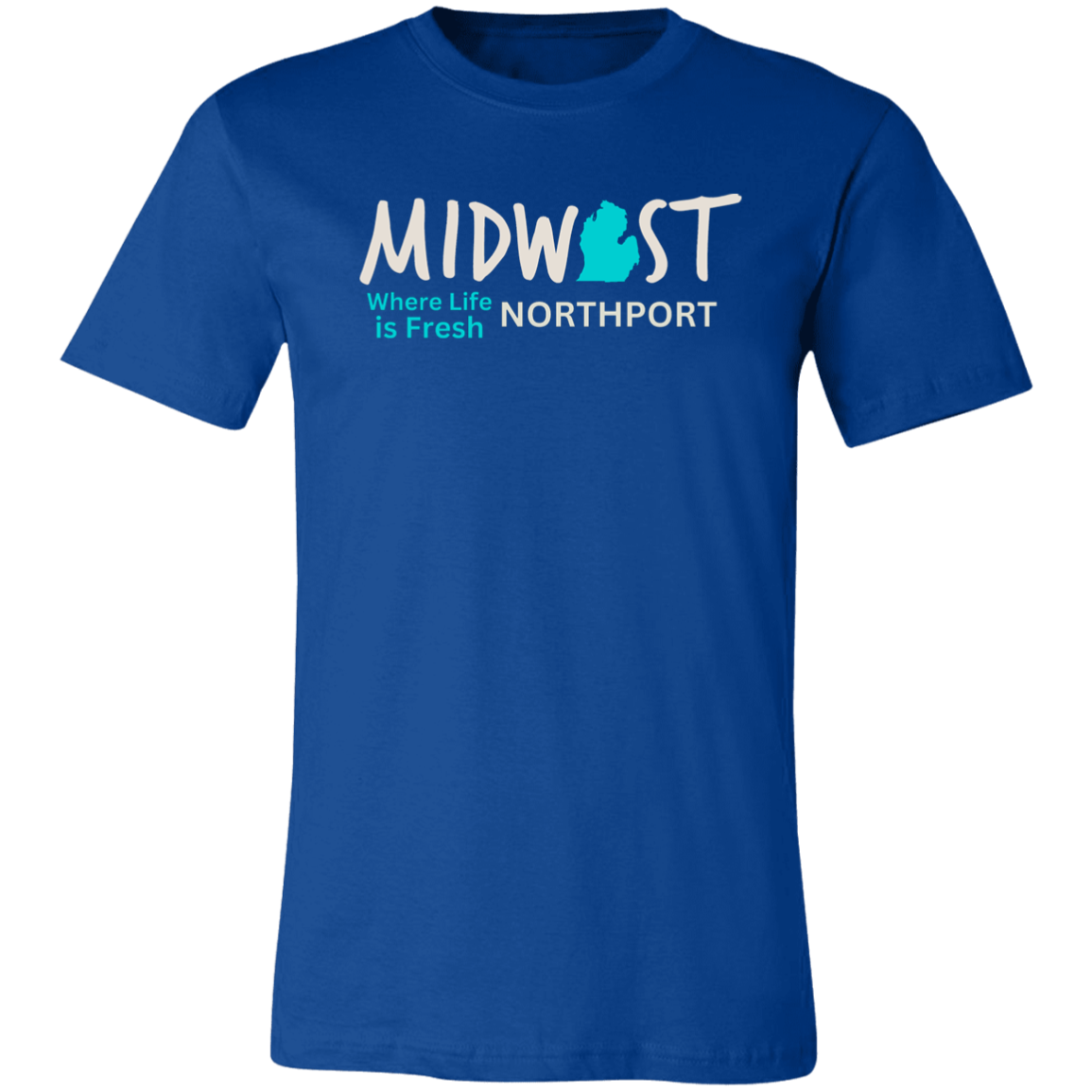 Midwest  Where Life is Fresh Northport Unisex Jersey Tee