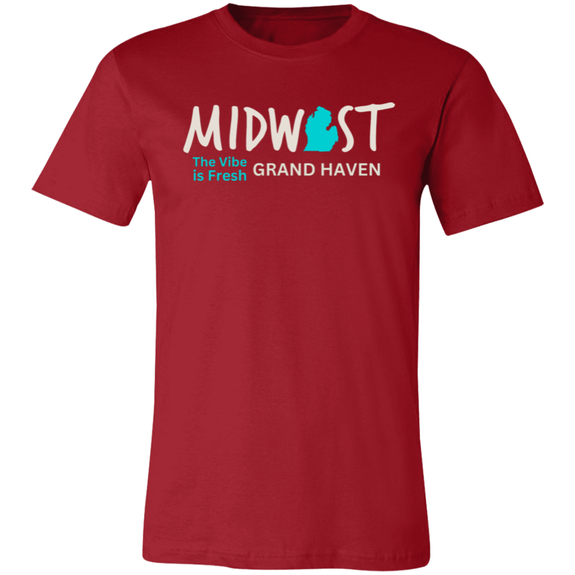 Midwest The Vibe is Fresh Unisex Jersey Tee