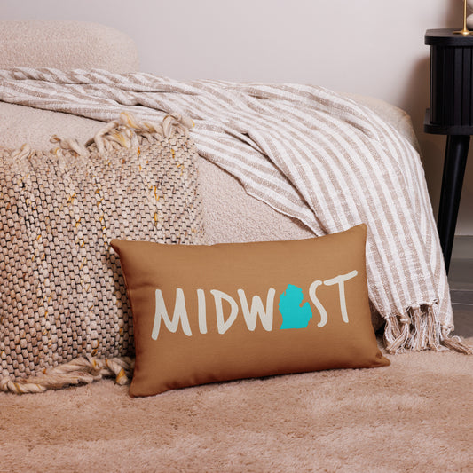 Michigan Midwest 'I Love This' Pillow