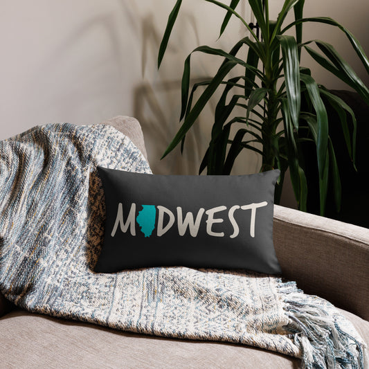 Illinois Midwest 'Love It' Premium Pillow