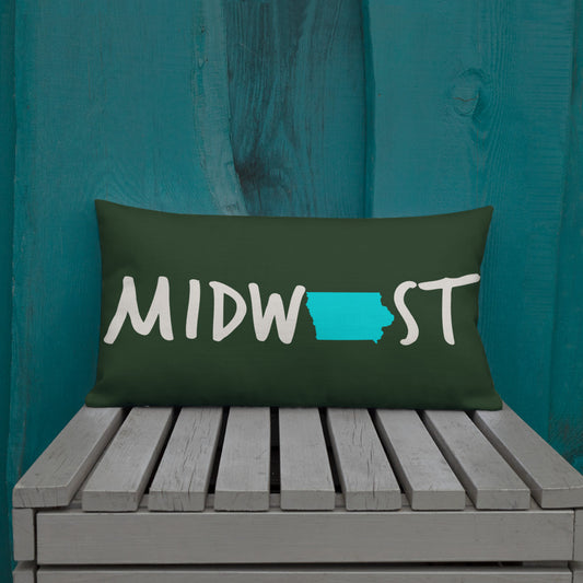 Iowa Midwest 'Love It' Premium Pillow