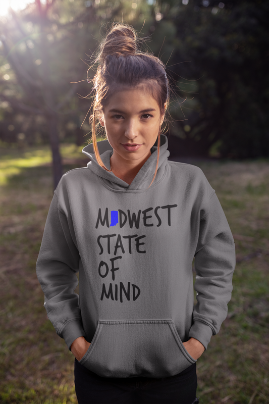 Midwest State of Mind™ Indiana Traditions Unisex Hoodie