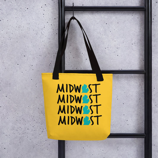 Midwest State of Mind™ Michigan Carry Everything Tote bag