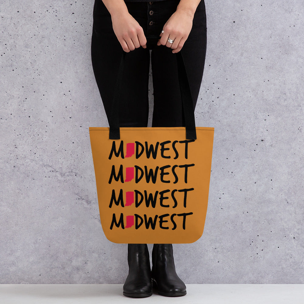 Midwest State of Mind™ Indiana Carry Everything Tote bag