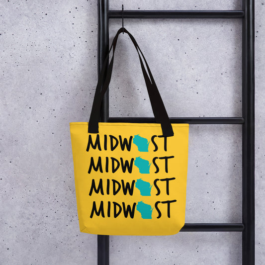 Midwest State of Mind™ Wisconsin Carry Everything Tote bag