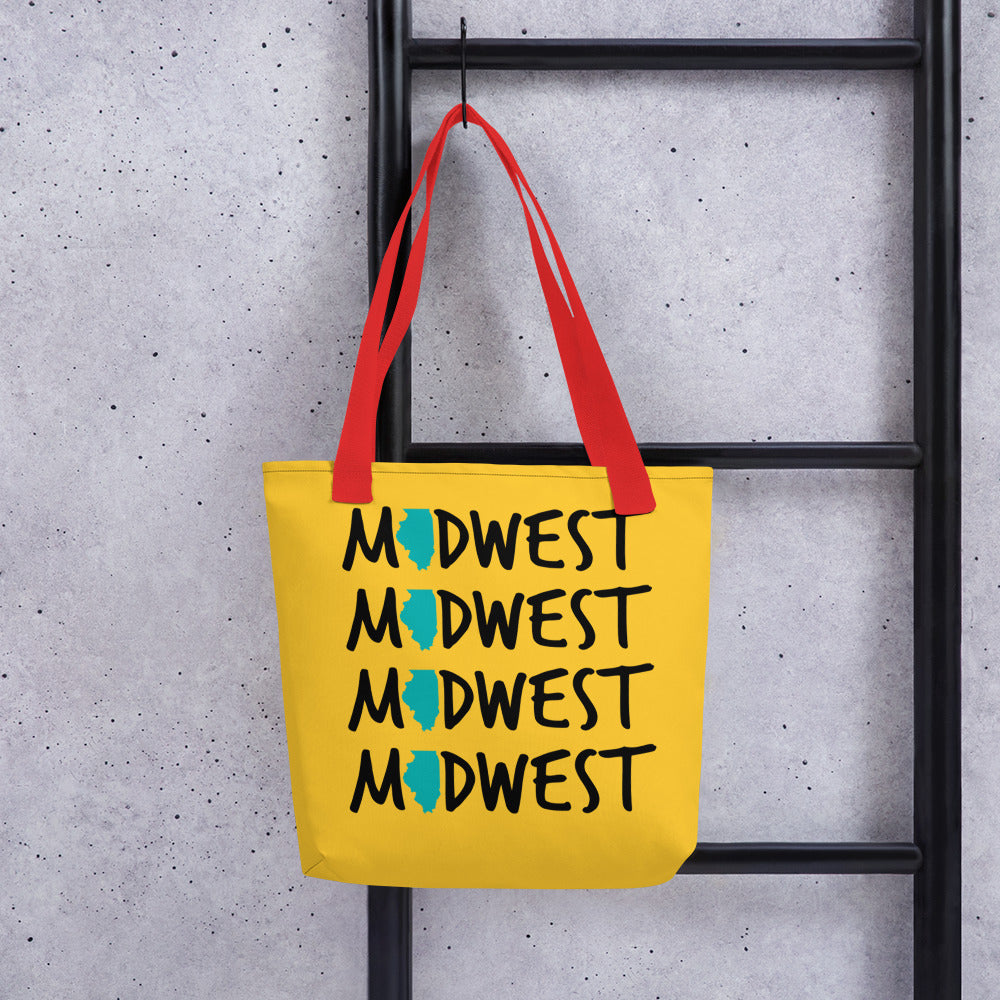 Midwest State of Mind™ Illinois Carry Everything Tote bag