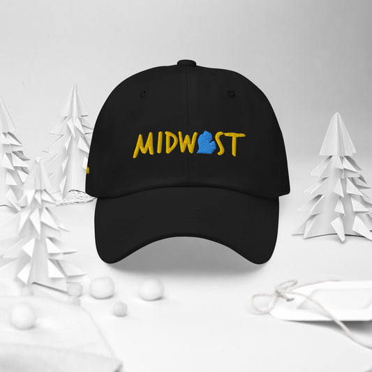 Michigan Midwest™ Collegiate Look Sharp Dad hat
