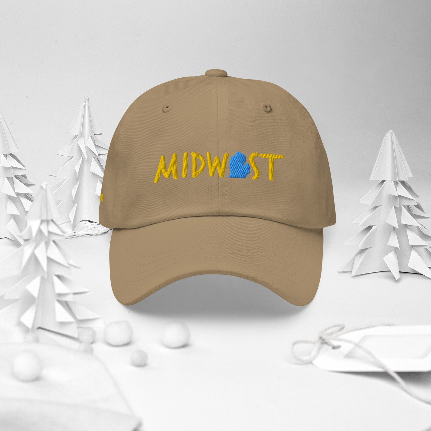 Michigan Midwest™ Collegiate Look Sharp Dad hat