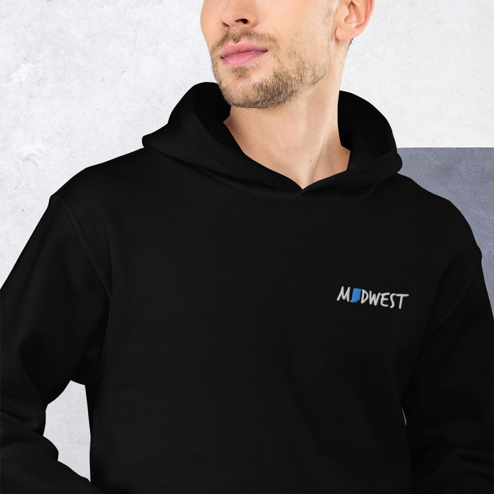 Midwest State of Mind Indiana™ Unisex Hoodie