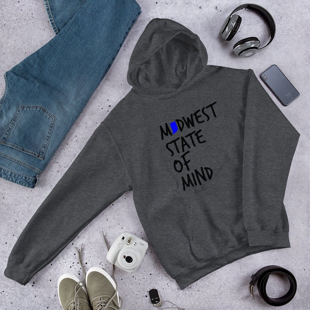 Midwest State of Mind™ Indiana Traditions Unisex Hoodie