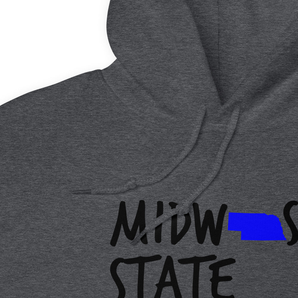 Midwest State of Mind Nebraska Traditions Unisex Hoodie