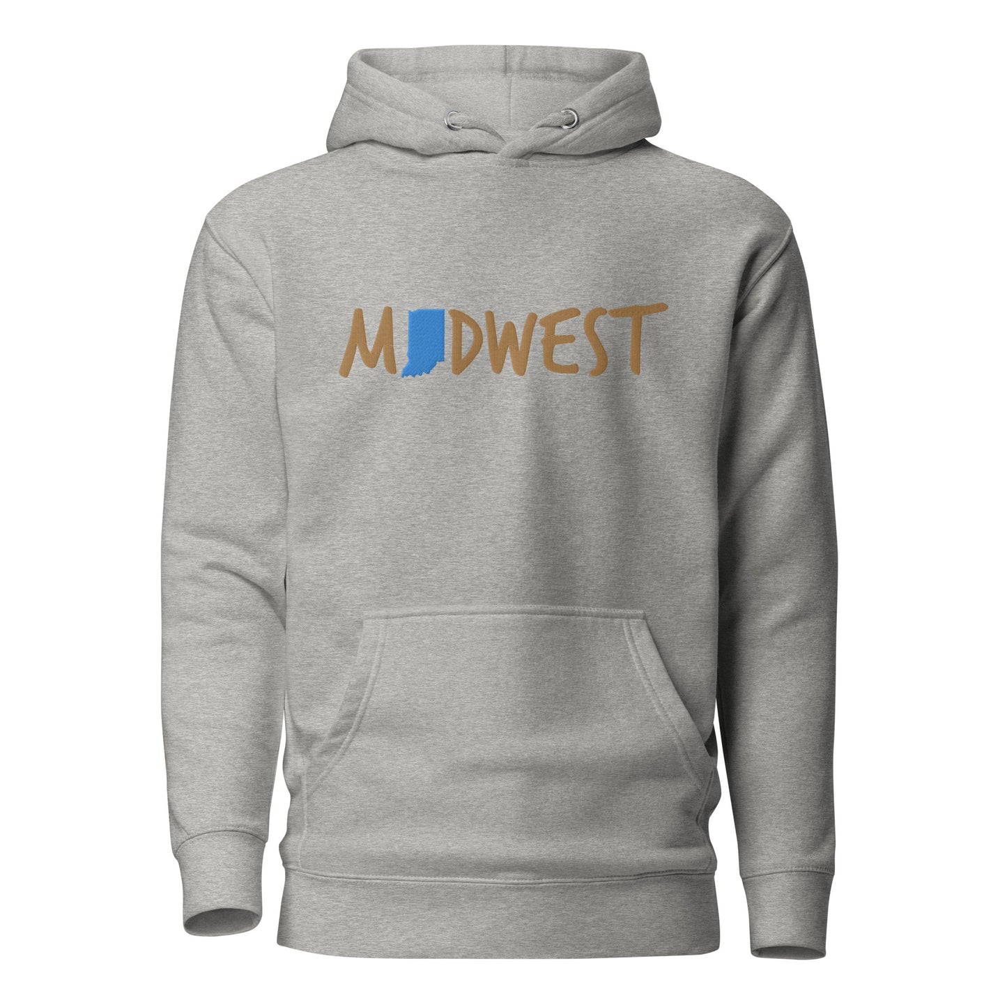 Indiana Midwest 'Love This' Embroidered Unisex Hoodie Unisex Hoodie