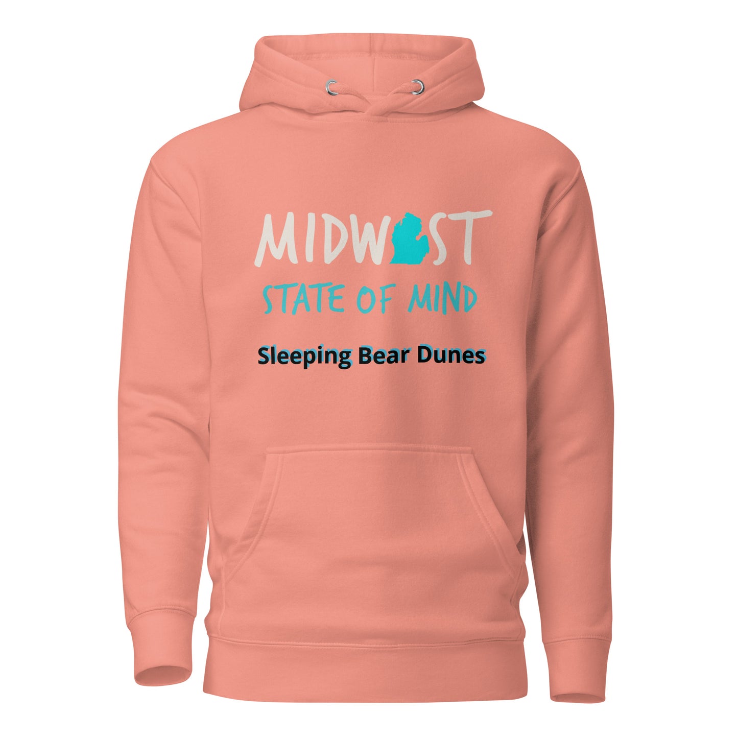 Sleeping Bear Dunes Midwest State of Mind Unisex Hoodie
