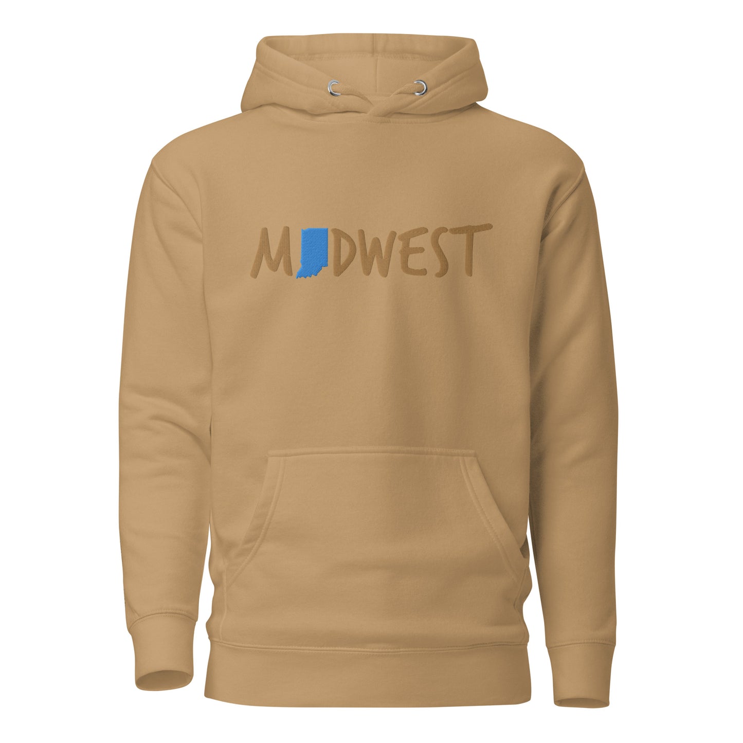 Indiana Midwest 'Love This' Embroidered Unisex Hoodie Unisex Hoodie