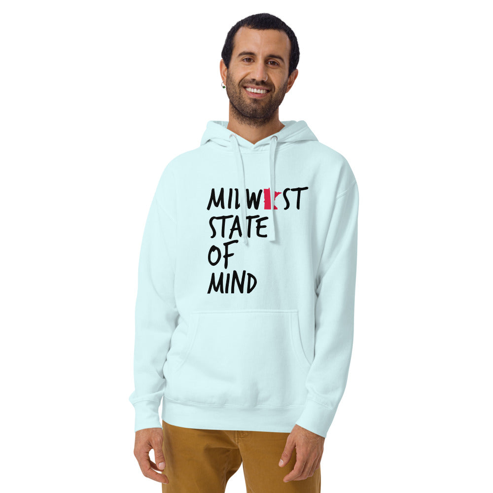 Midwest State of Mind™ Minnesota Unisex Hoodie