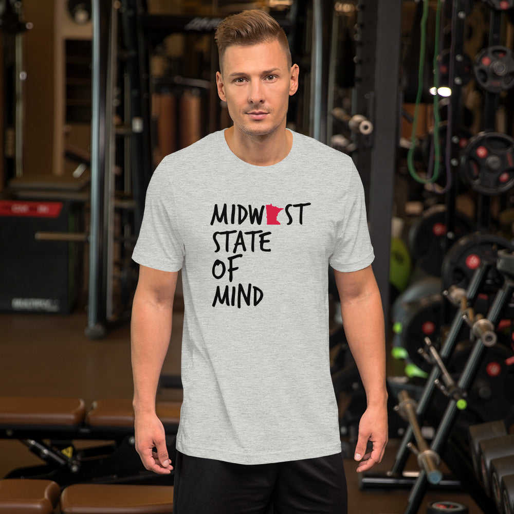 Midwest State of Mind Minnesota™ Short-Sleeve Unisex T-Shirt