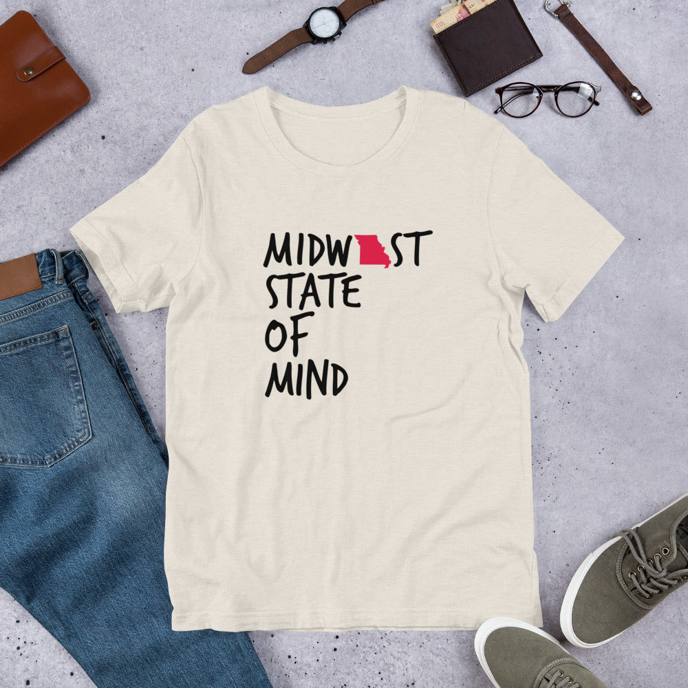 Midwest State of Mind Missouri™ Short-Sleeve Unisex T-Shirt