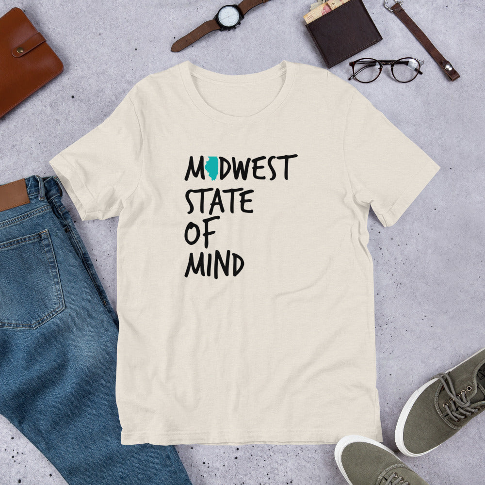 Midwest State of Mind Illinois™ Super Soft Unisex T-Shirt