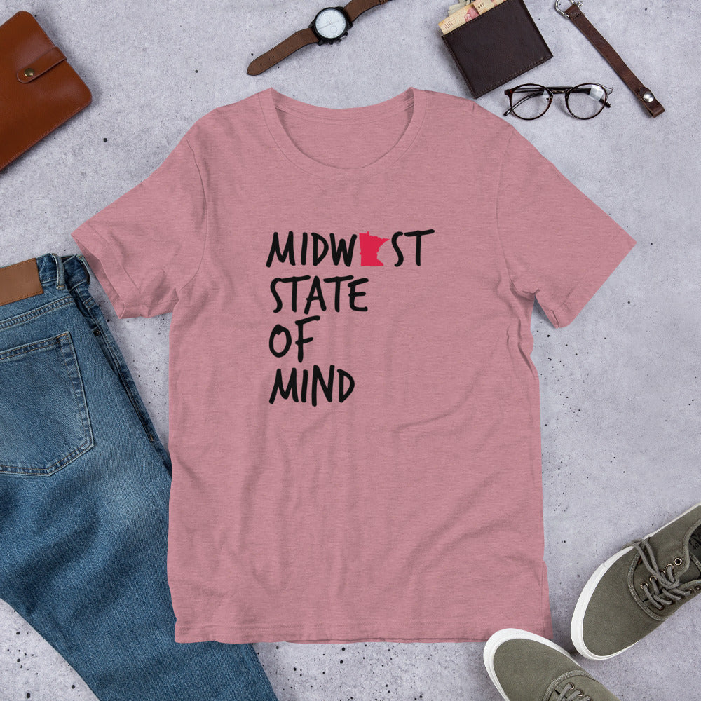 Midwest State of Mind Minnesota™ Short-Sleeve Unisex T-Shirt