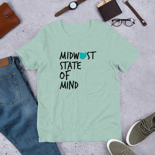 Midwest State of Mind Ohio™ Short-Sleeve Unisex T-Shirt