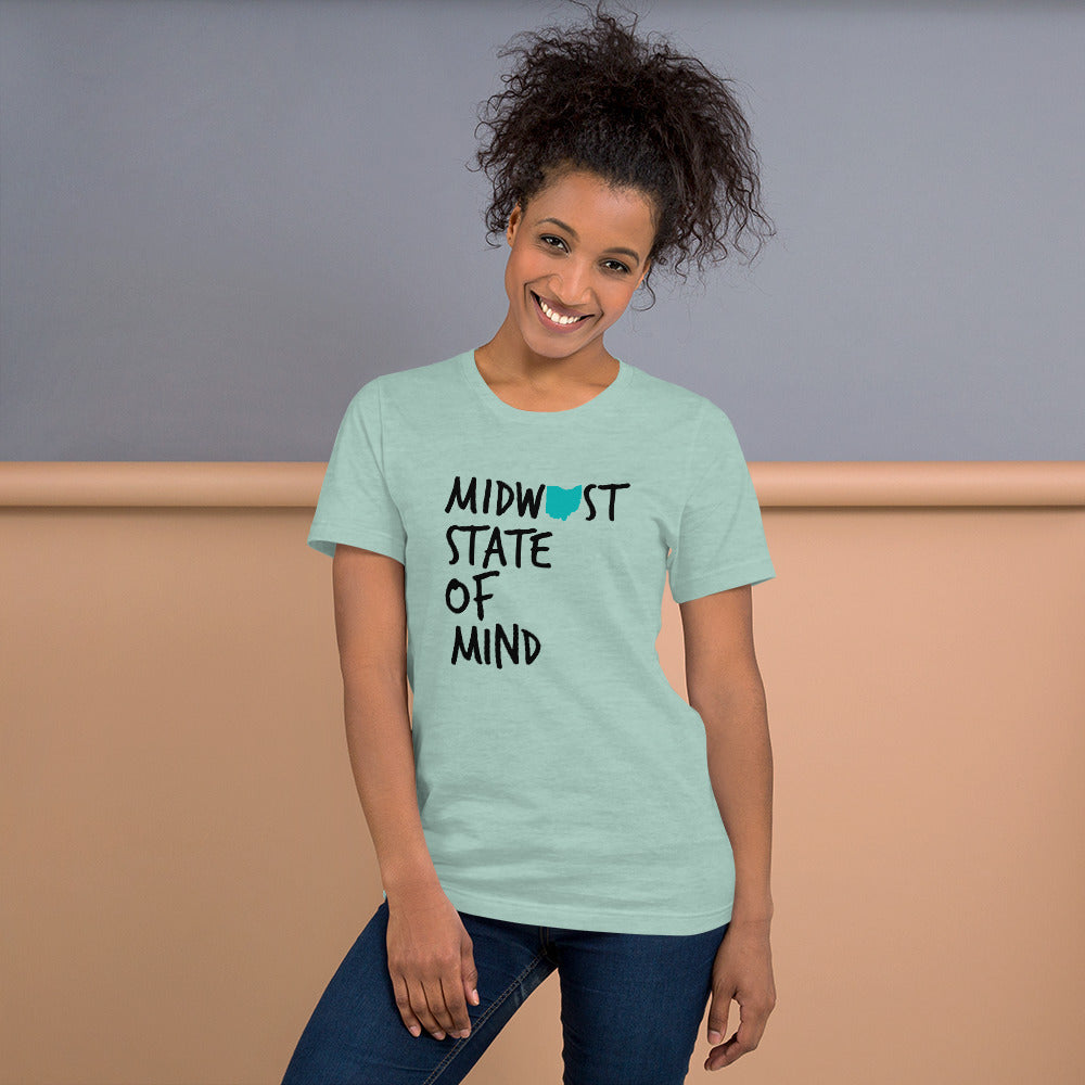 Midwest State of Mind Ohio™ Short-Sleeve Unisex T-Shirt