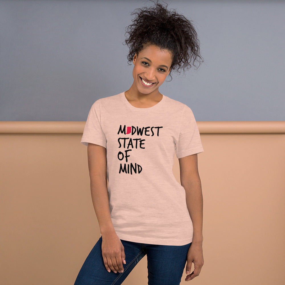 Midwest State of Mind Indiana™ Super Soft Unisex T-Shirt