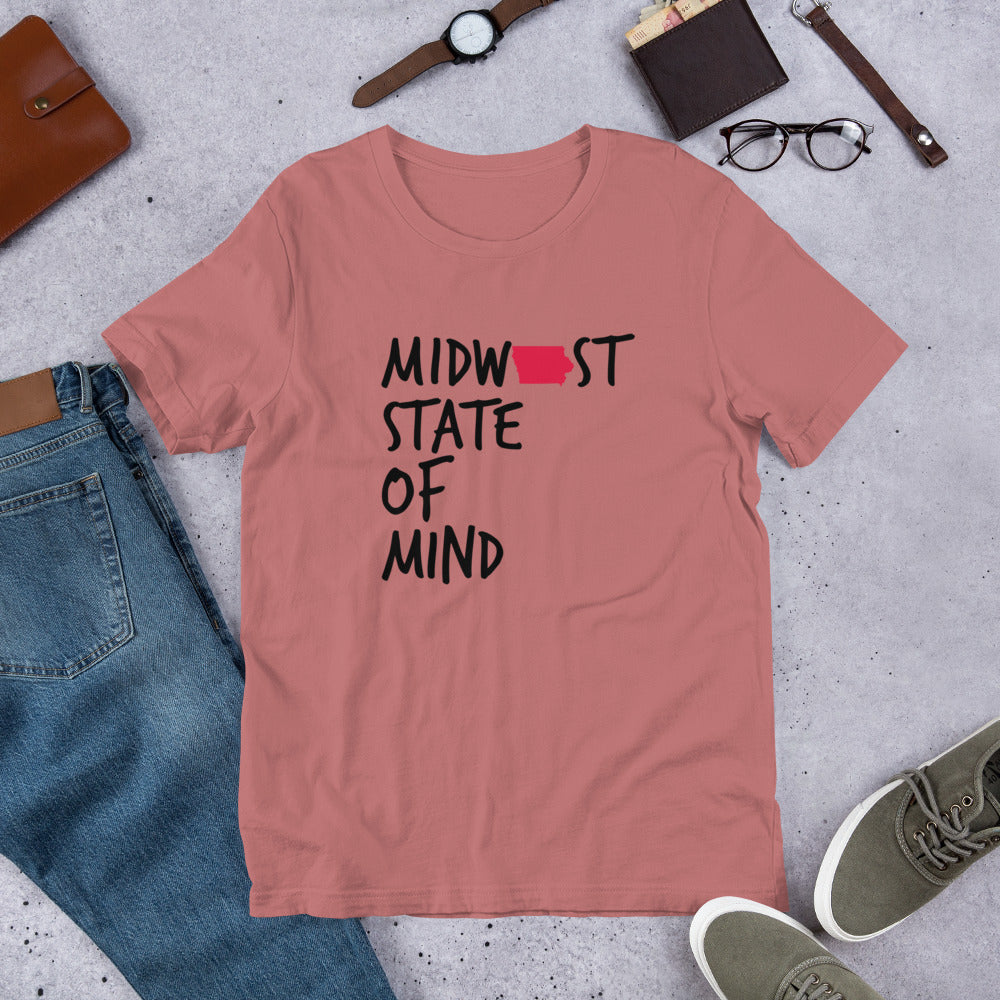 Midwest State of Mind Iowa™ Super Soft Unisex T-Shirt