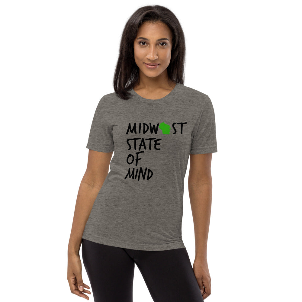 Midwest State of Mind™ Wisconsin Short sleeve t-shirt